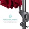 Best Choice Products 10ft 360-Degree Solar LED Lit Cantilever Patio Umbrella, Outdoor Hanging Shade